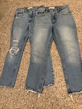 ☀️ Bundle of A&F The Skinny High Rise Ankle Jeans